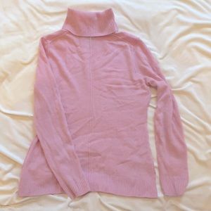 Pink Cashmere Turtleneck from Aqua by Bloomingdale’s - size M